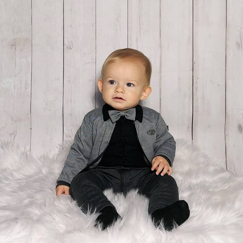 Komplet katana + spodnie Miłosz Bambarillo szary