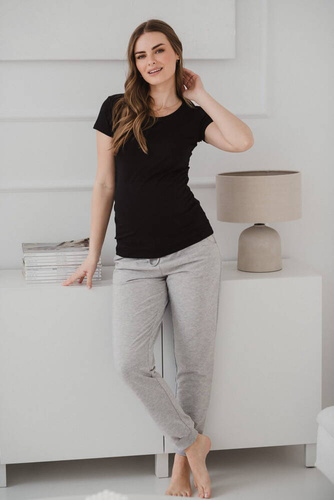 Bluzka ciążowa Belly Milk&Love czarny