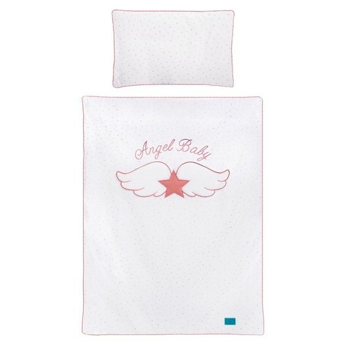 Pościel 2-elementy "SKRZYDEŁKA"  Belisima niebieska 