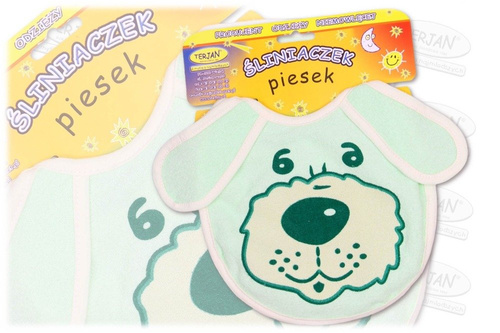 Śliniak piesek TERJAN szary