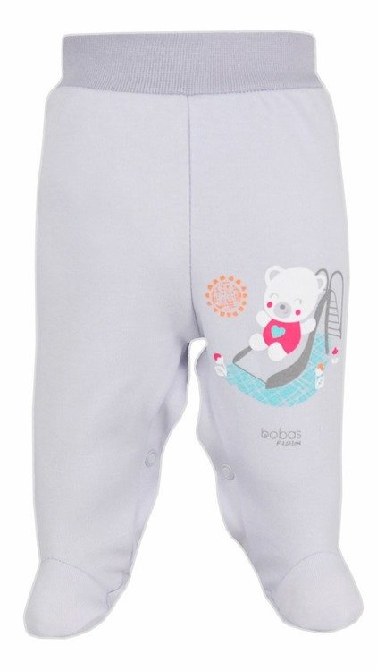 Półśpiochy bawełniane "PLAC ZABAW" Koala różowe