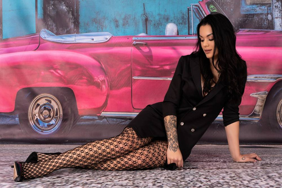 Sukienka damska Trienni 90533 Merribel - black