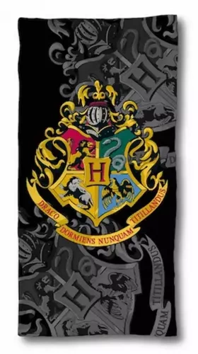 Ręcznik plażowy 7858 Harry Potter Herb Szkoły Magii Jerry Fabrics