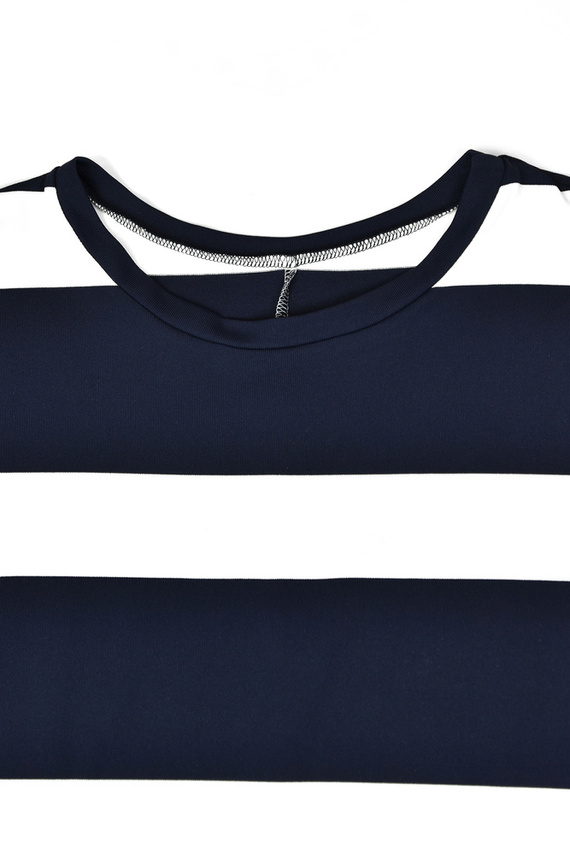 Sukienka 20018 Marine Mediolano granatowy