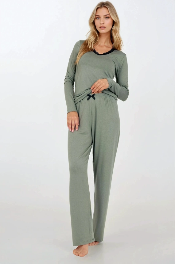 Piżama damska Emerald Dreams Momenti Per Me green