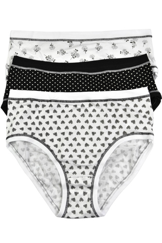 Cotonella 3363 MIDI-2H100 – figi bawełniane 3-pak, klasyczny krój i codzienna wygoda