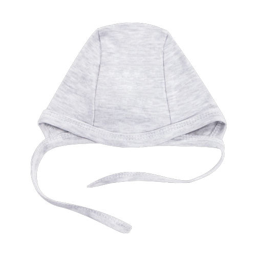 Czapka niemowlęca CKB009 Basic Mamatti - szary melanż