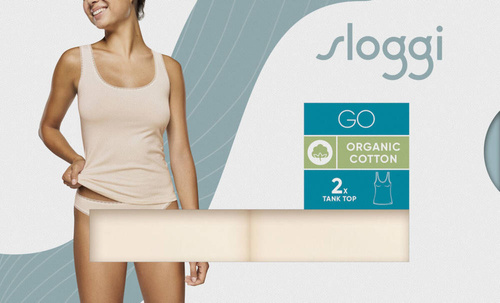 Tank top Koszulka damska Sloggi go - fresh powder 