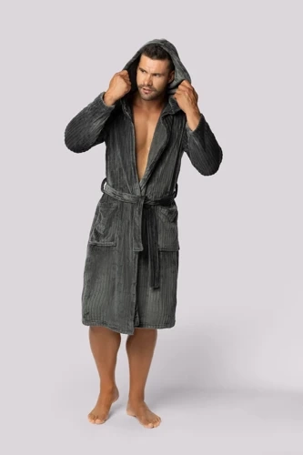 Szlafrok męski Felix Envie dark shadow