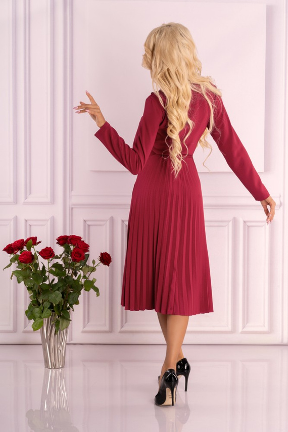 Sukienka damska Hamien 85603 Merribel - wine red