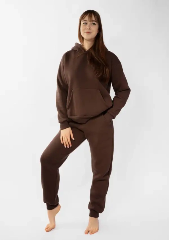 Komplet dresowy Randi Dkaren - czekoladowy