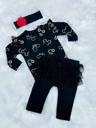 Body z długim rękawem Love Bambarillo czarny