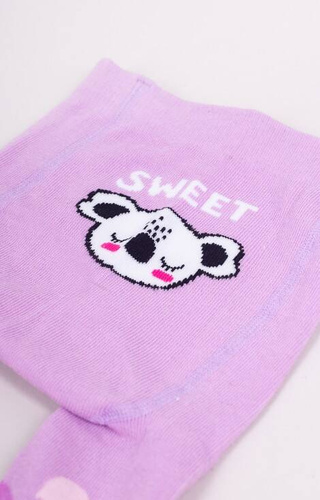 RAB-0025G Girl Rajstopy do raczkowania mix kolor