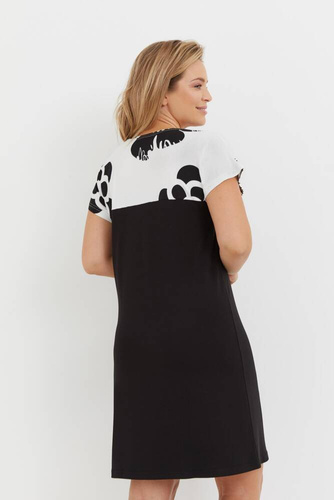 Koszula nocna 742 Elle Forex - czarny