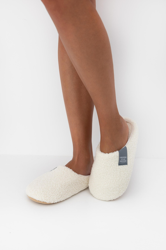 Sensis Kapcie damskie Siena - ecru