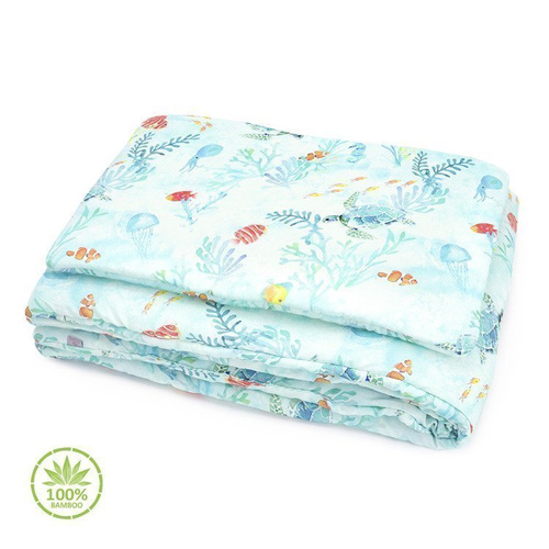 Pościel z wypełnieniem 100% Bamboo Sawanna - Makaszka