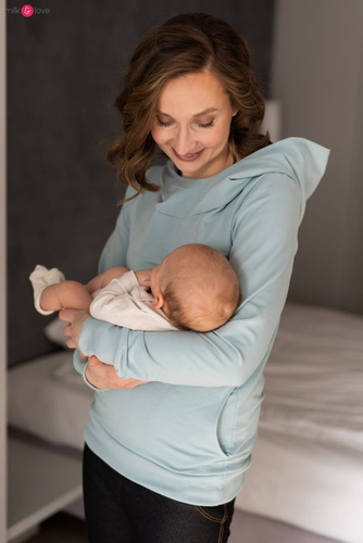 Bluza do karmienia Milk Please Milk&Love miętowy