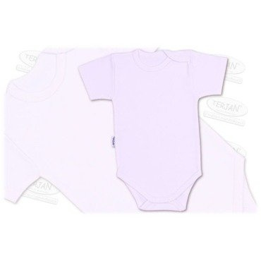 Body z krótkim rękawem "WHITE" Terjan - biały