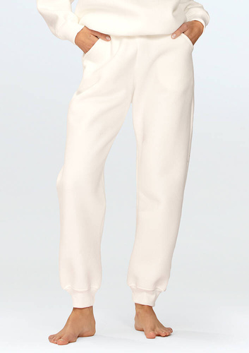 Spodnie dresowe Rehema Dkaren ecru