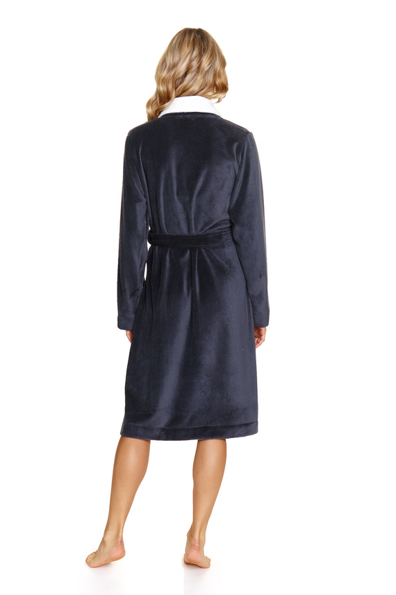 SWW.7182 Szlafrok damski Plus Size Doctor Nap - grey