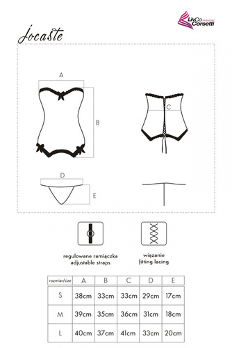 Komplet Jocaste LC 16039 LivCo Corsetti Fashion