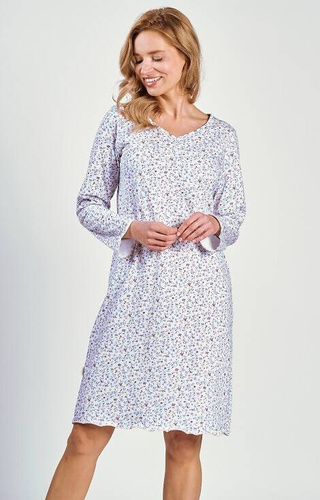 Koszula Damska 3241 Ariella  Taro- biała