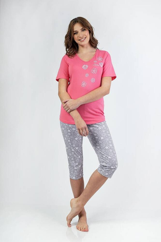 Piżama Damska 696 Regina różowy