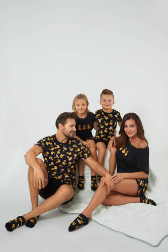 Piżama dla chłopca Anatre Italian Fashion - druk/czarny