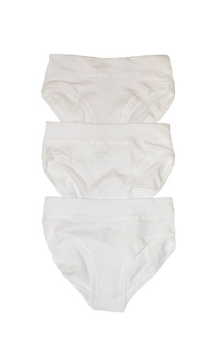 Figi dziewczęce 806 3-pak Cornette biały