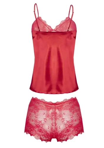  Komplet piżama damska Nevada DKaren - czerwony