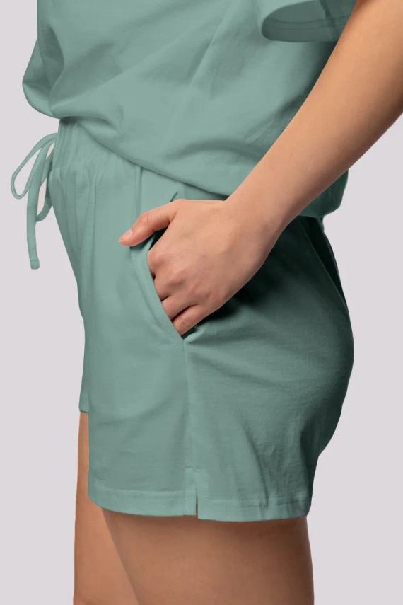 Piżama damska Bliss shortsleeve Mona oliwkowy