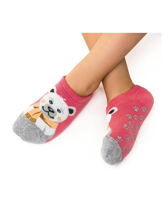 art.134 Stopki Frotte ABS Steven 003 szary melanż