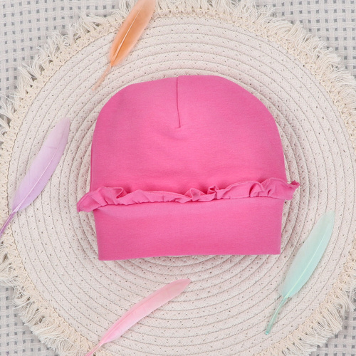 Czapka niemowlęca Happy Animals Nini – ekologiczna, miękka, bezpieczna dla skóry