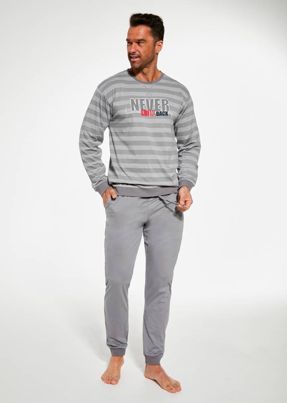 Piżama męska 322/251 Cornette - szary