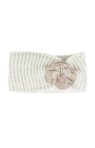 Opaska dziecięca 48-388  AJS biały