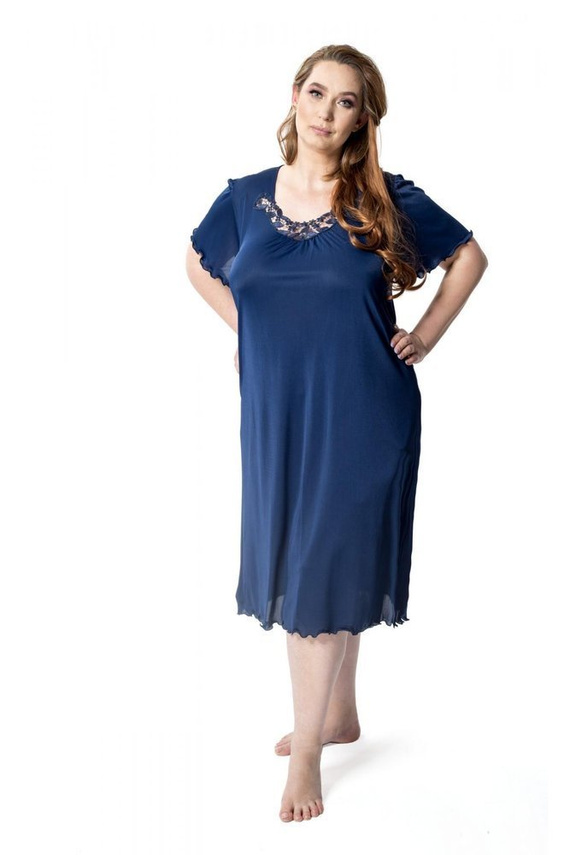 Koszula nocna damska 4112 Beatriz Mewa miętowy