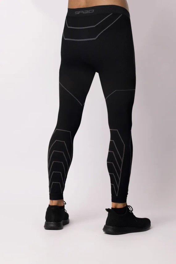 Rapid Spodnie termoaktywne męskie Spaio black/grey