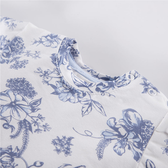 Bluzka dziewczęca Botanic Eevi- biały