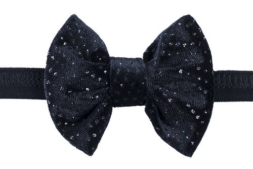 Muszka z weluru 418W Black Star Marija - szary