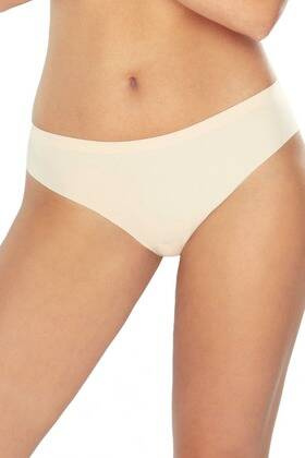 Figi damskie 5010 Nina Lapinee - beżowy pudrowy