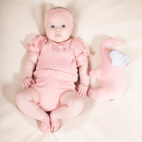 Rozpinane body z krótkim rękawem 213100 Nelly Nicol