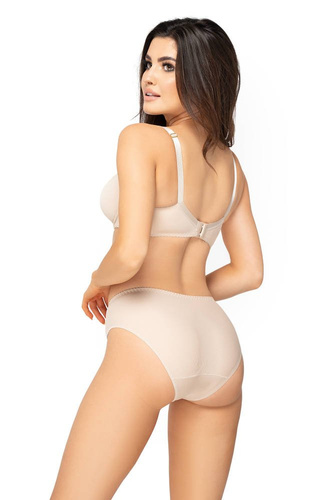 Półusztywniany biustonosz do karmienia Mama Claudia Light Beige Benefit beżowy