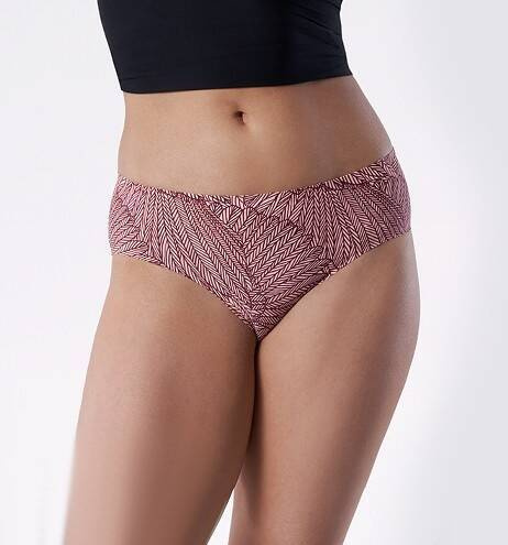 Figi damskie Wings Julimex  brudny różowy