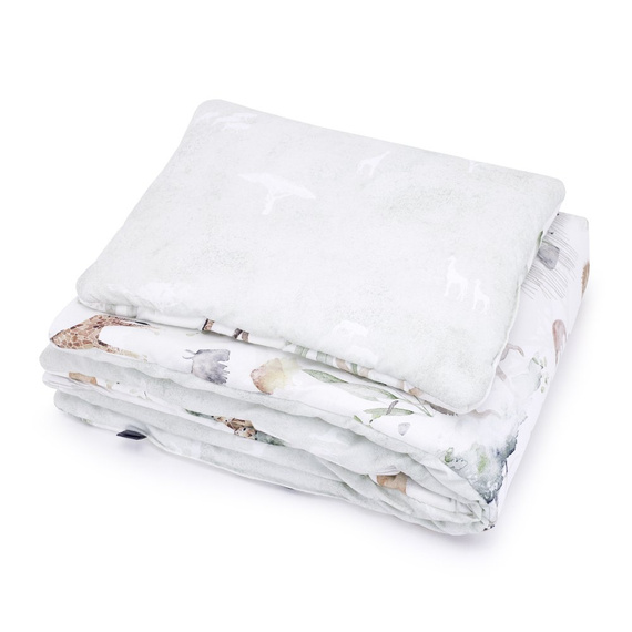 Pościel z wypełnieniem Sawanna - Makaszka