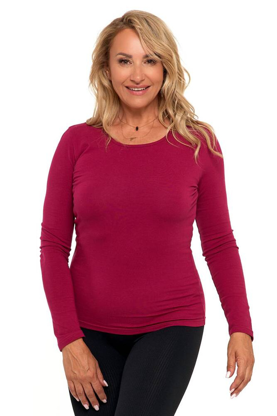 Bluzka damska BD900-420-L Moraj - śliwkowy