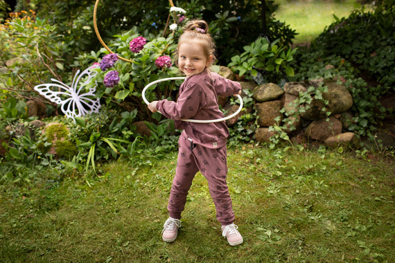 Pumpy dla dziewczynki Magic Vibes Pinokio - fiolet