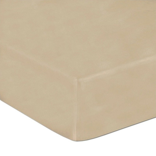 Satynowe prześcieradło z gumką Darymex 024 popiel