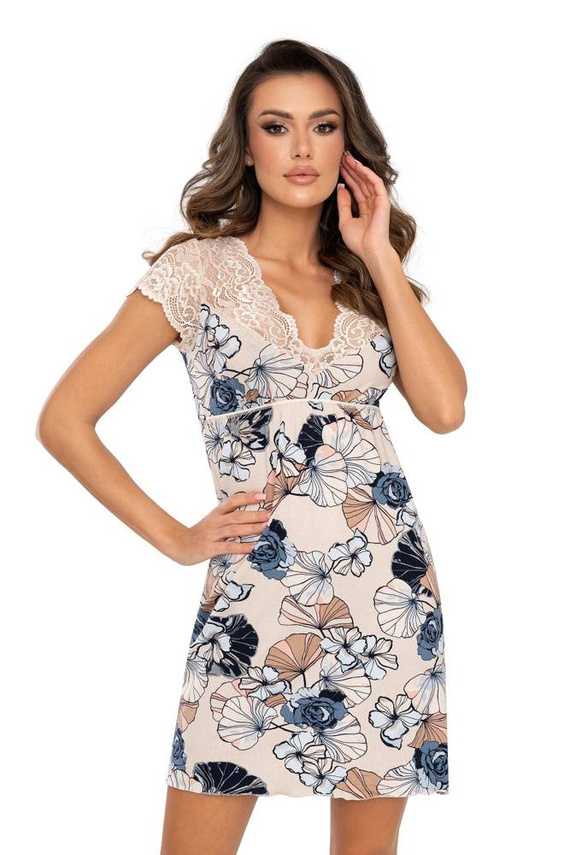 Koszula nocna Sofia Donna - beżowy