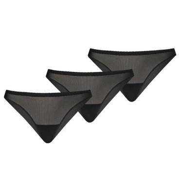 Figi damskie wielopak Tati Teyli - czarny