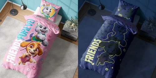 Pościel bawełniana świecąca w ciemności Psi Patrol PP 24 Psi Patrol Detexpol  